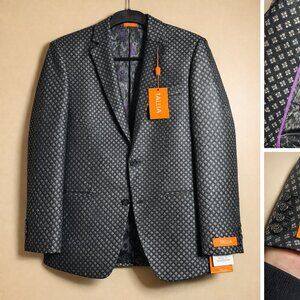 Tallia Black & Silver Statement Blazer | NWT | 38R